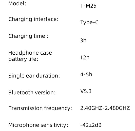 in-ear TRANYOO T-M25