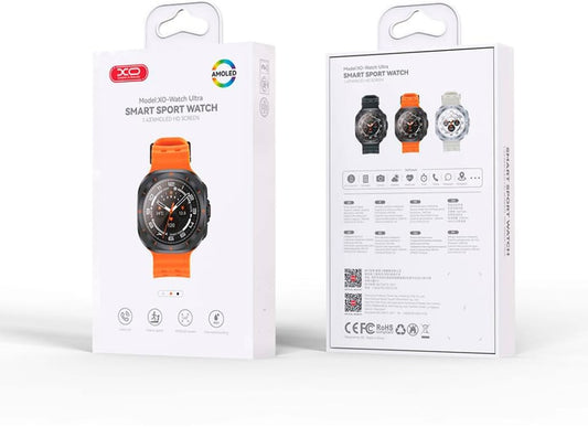 XO Smart watch -Watch Ultra AMOLED Screen Smart Sports Talking Watch Sport