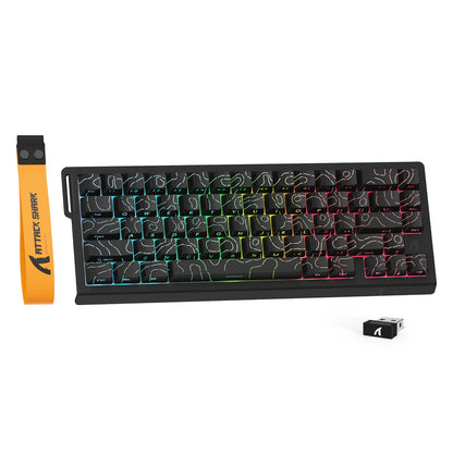 ATTACK SHARK X68PRO HE Wireless Rapid Trigger Keyboard Magnetic Switch