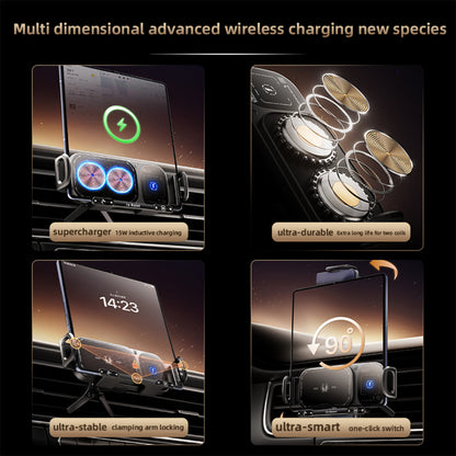 XO Holder WX042 for phone and tablet, with 15W wireless charging