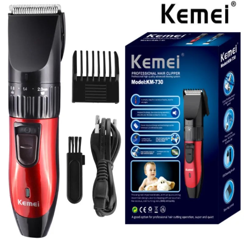 Kemei KM-730 Hair Clipper Rechargeable