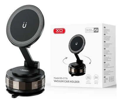 XO – C176 Magsafe Compatible Car Phone Holder – Strong Magnetic Vacuum