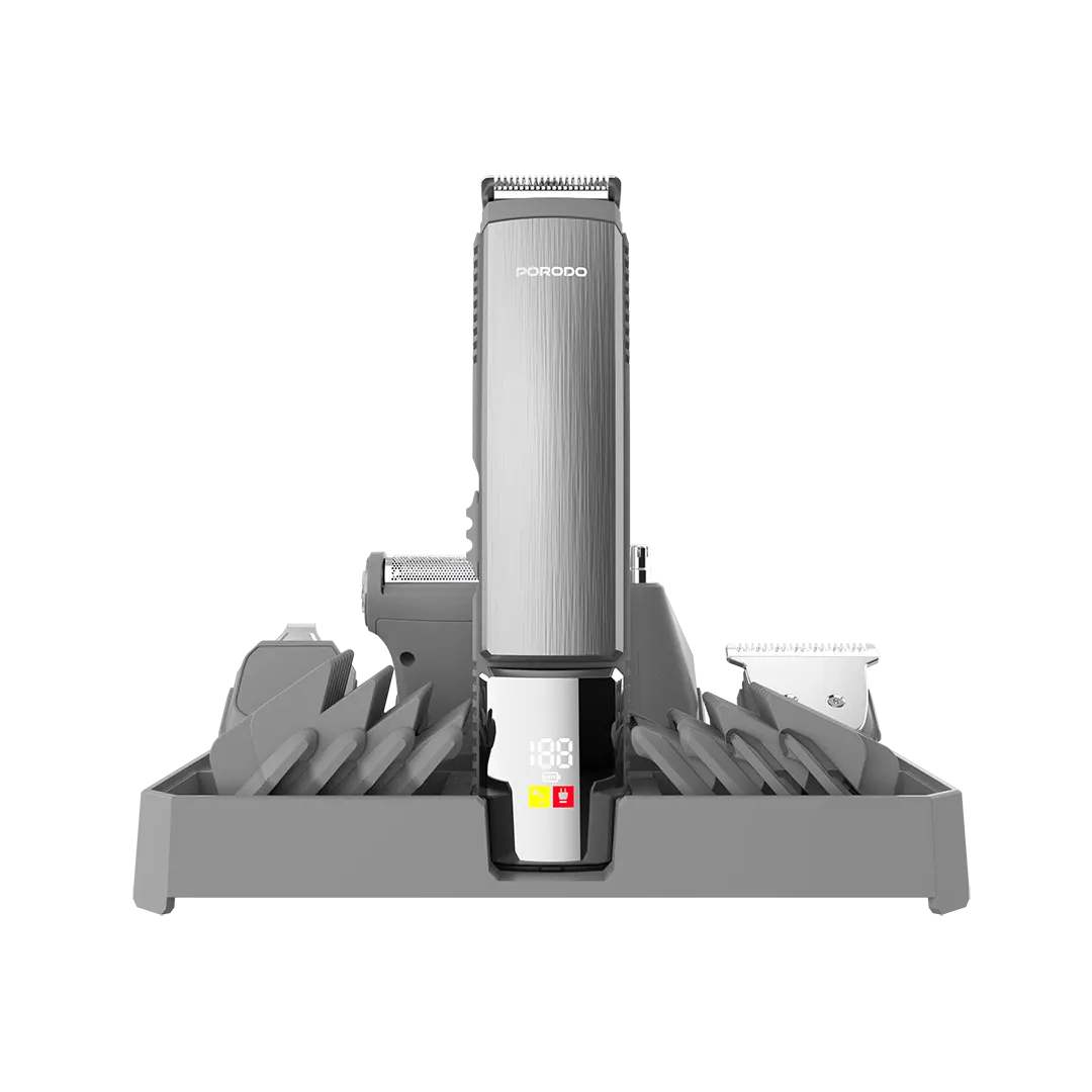 Porodo Lifestyle 14-IN-1 Trimming Kit - Silver