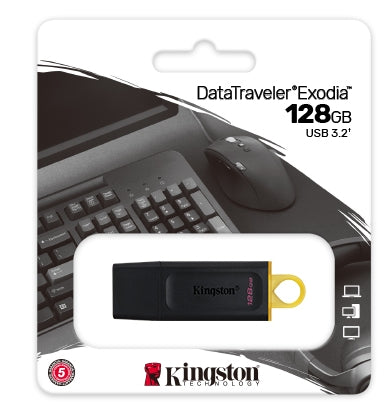 KINGSTON 128G DataTraveler Exodia USB Flash Drive