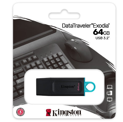 KINGSTON 64G DataTraveler Exodia USB Flash Drive