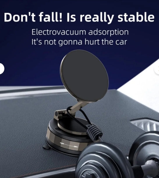 XO – C176 Magsafe Compatible Car Phone Holder – Strong Magnetic Vacuum