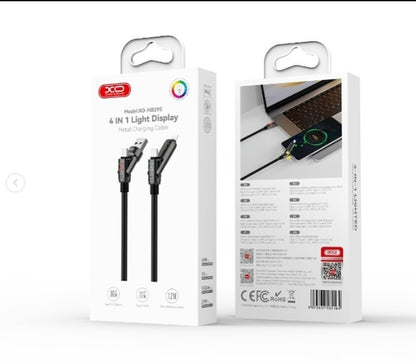 4-in-1 USB data cable XO-NB295