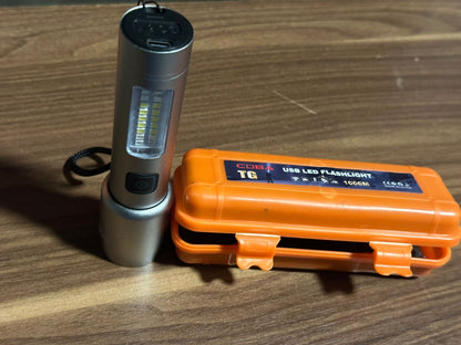 COBA.CB-208 FLASHLIGHT-SILVER