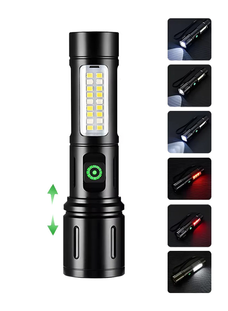 COBA.CB-208 FLASHLIGHT-SILVER