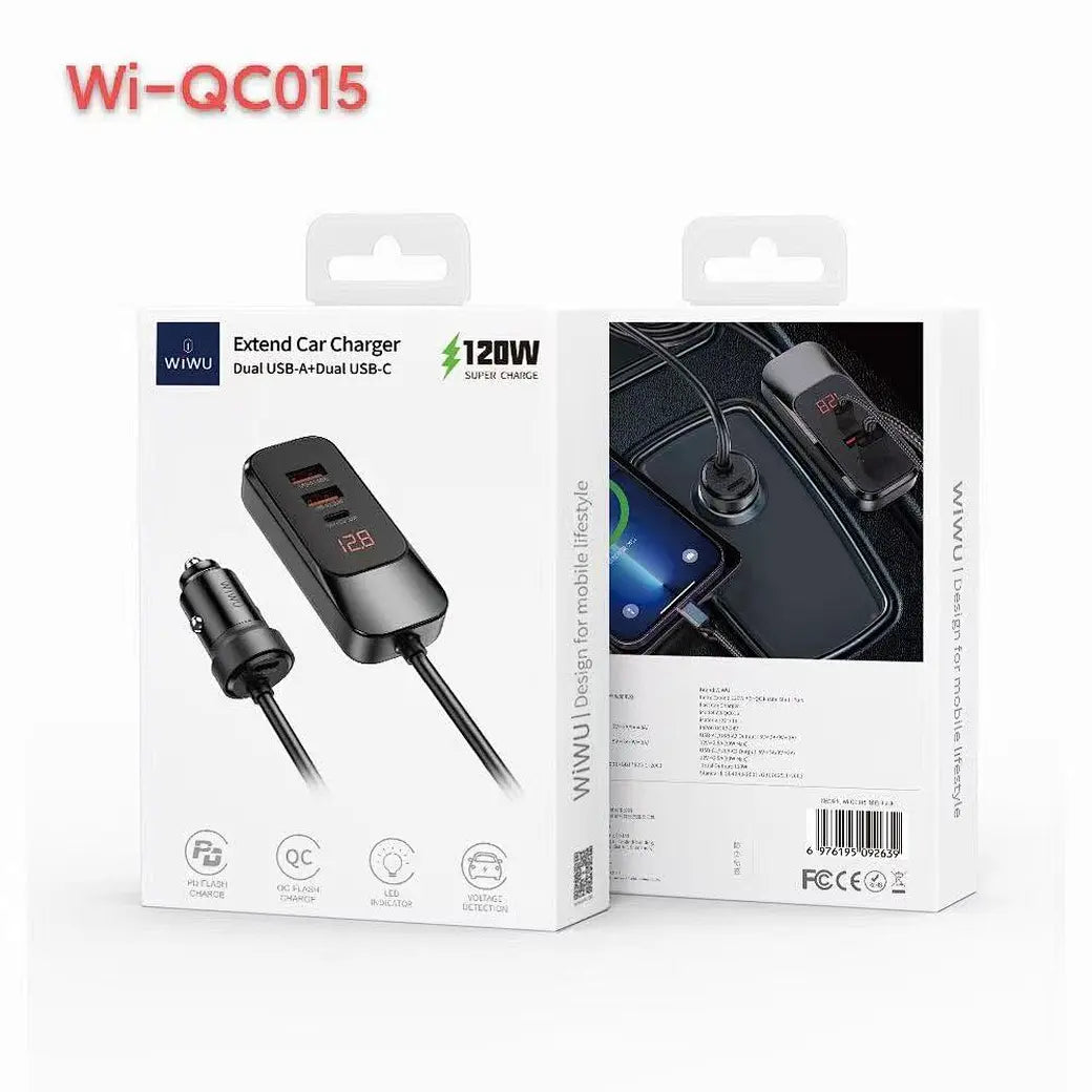 WIWU-Wi-QC015 120W car charger