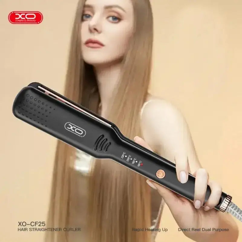 XO Smart Hair Straightener Curler #CF25