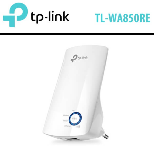 TP-Link WA850RE 300Mbps Wireless Range Extender – Wall-Plug, Signal Booster